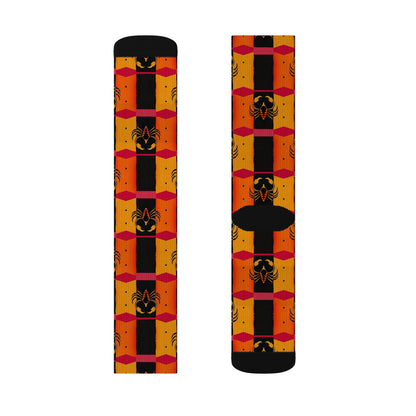 Sublimation Socks, Scorpio, Zodiac v2, Shapes Pattern