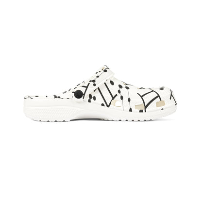 EVA Foam Rubber Shoes (AOP), Material 100% EVA, Gemini Zodiac Design