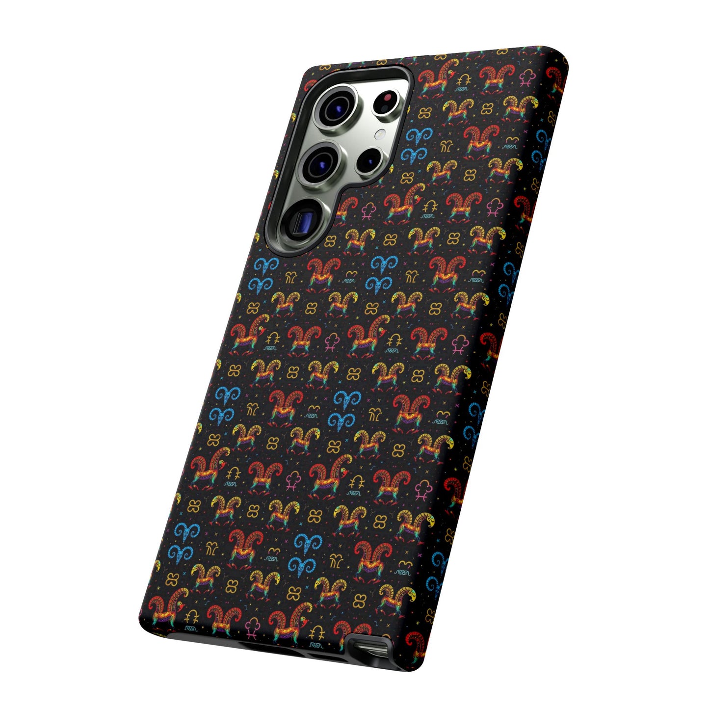 Tough Cases, Aries, Zodiac v1, Metal Pattern