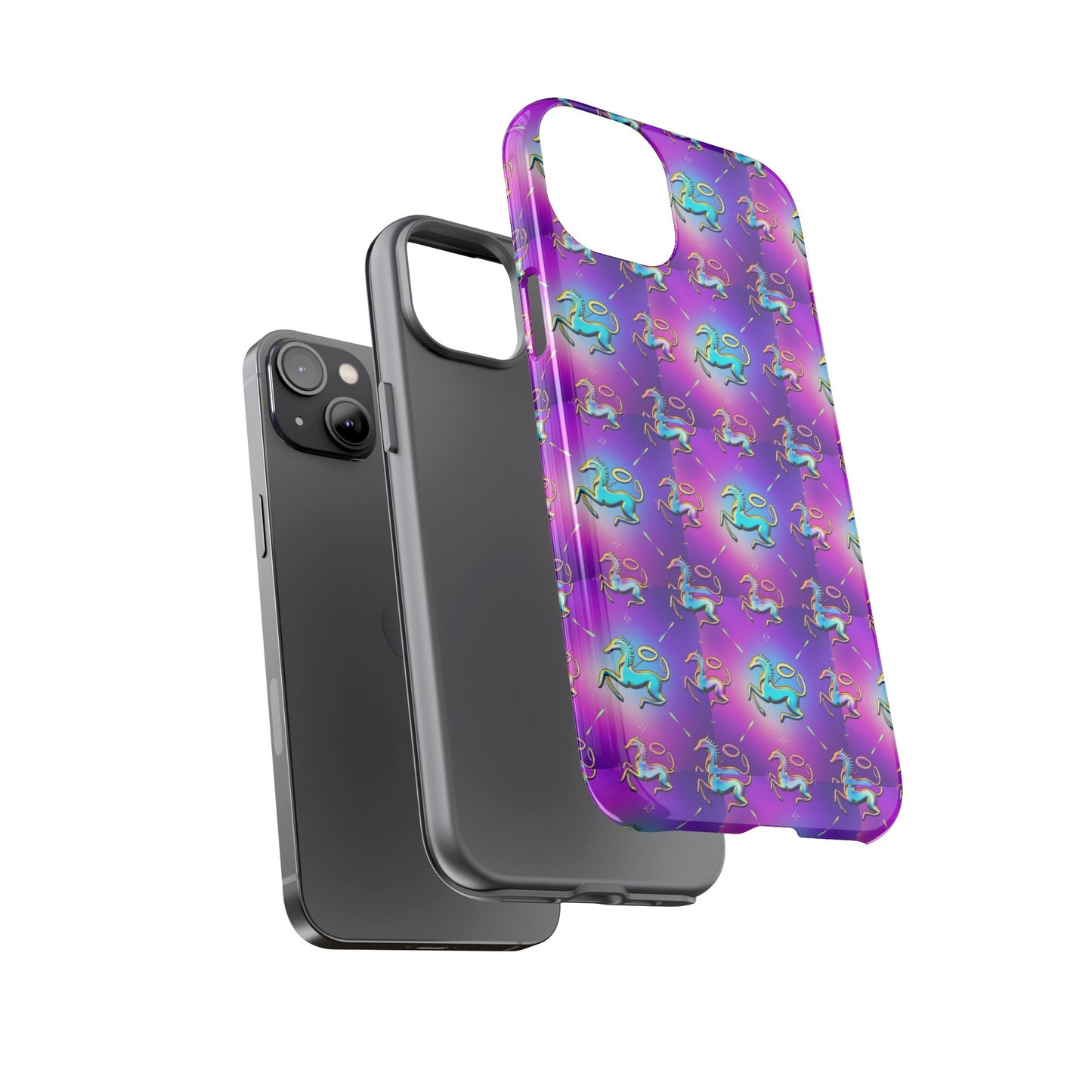 Tough Cases, Aquarius, Zodiac, Metal Pattern