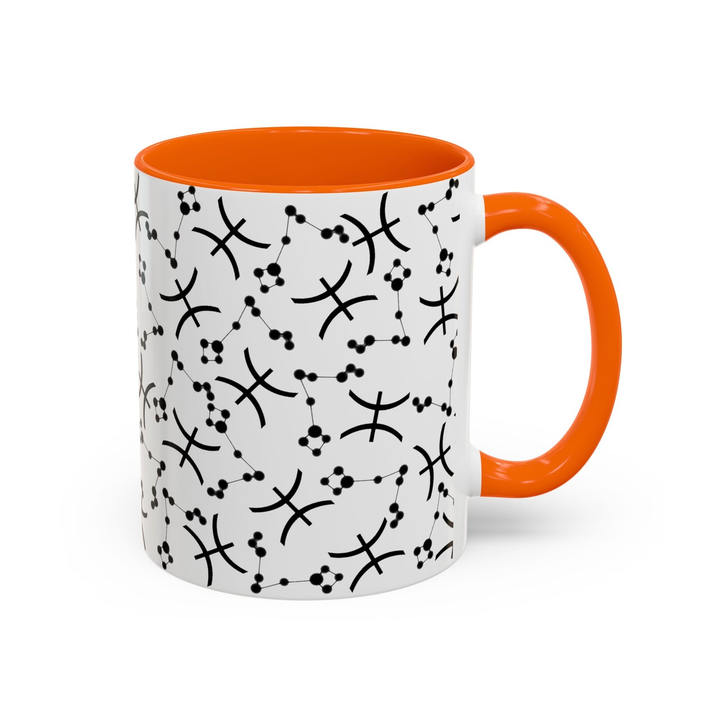 Accent Coffee Mug with the Pisces sign (11, 15oz)