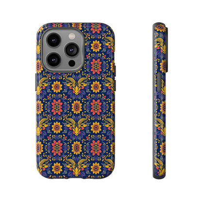 Tough Cases, Taurus, Zodiac v3, Flower Pattern