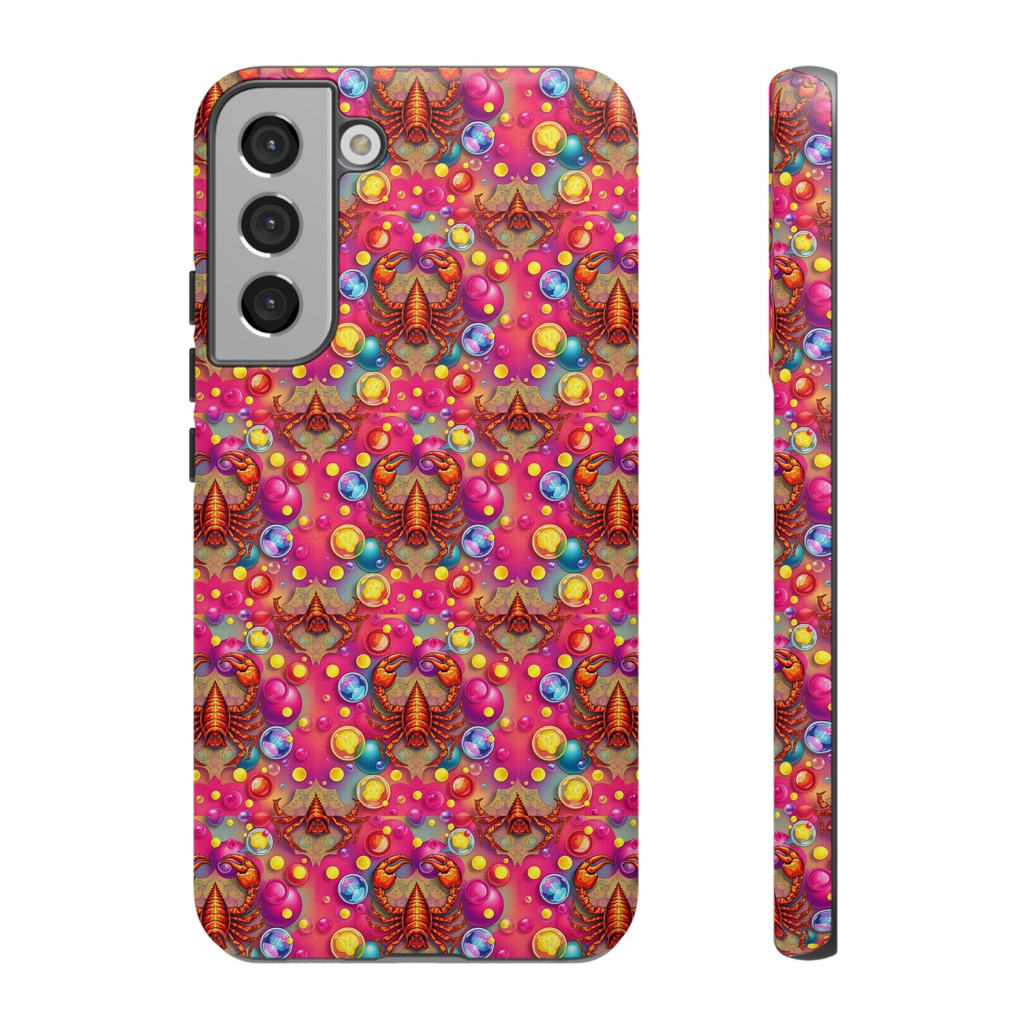 Tough Cases, Scorpio, Zodiac, Bubble Pattern