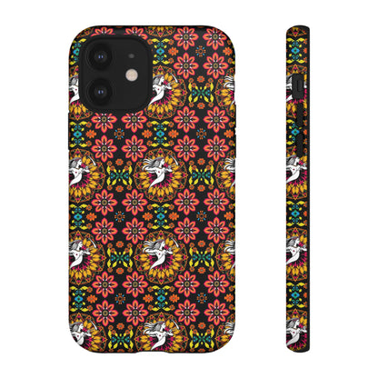 Tough Cases, Sagittarius, Zodiac v2, Flower Pattern