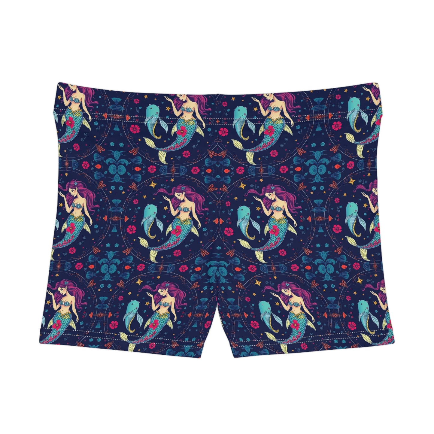 Women's Shorts, (AOP), Pisces, Zodiac, Sexy Pattern