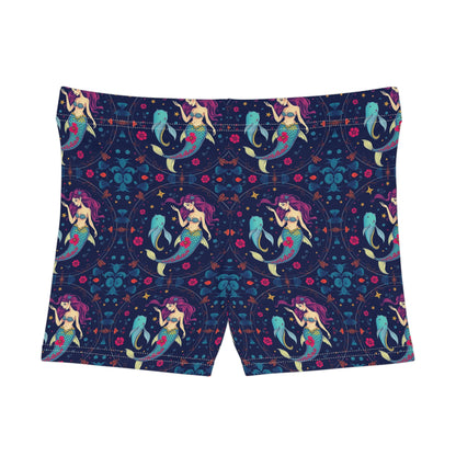 Women's Shorts, (AOP), Pisces, Zodiac, Sexy Pattern