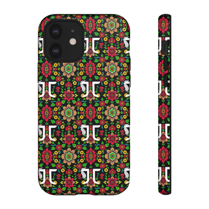 Tough Cases, Gemini, Zodiac v4, Flower Pattern