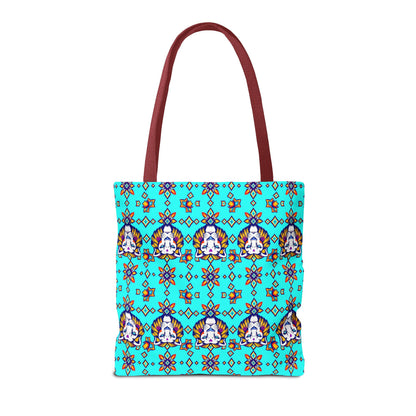 Tote Bag (AOP), Leo, Zodiac v1, Jewel Pattern