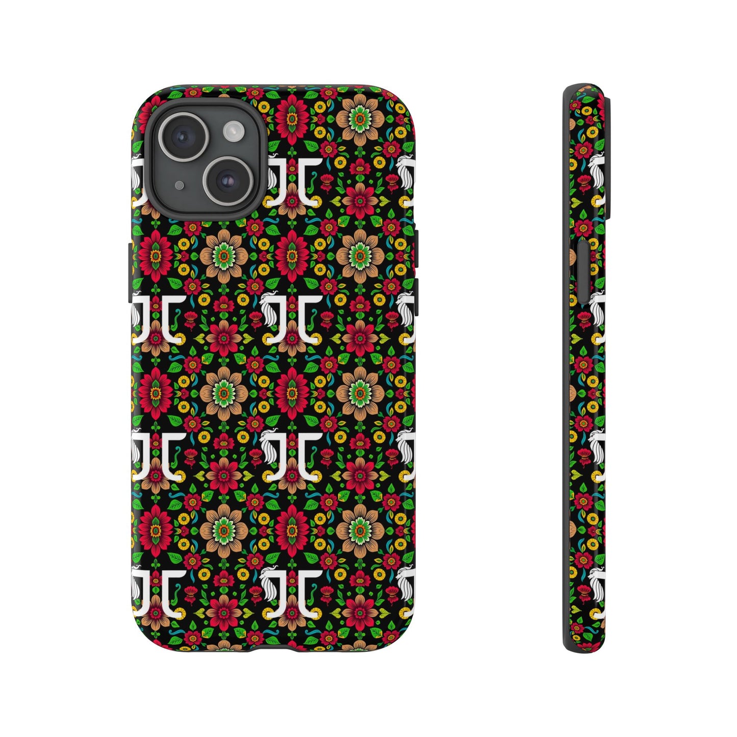 Tough Cases, Gemini, Zodiac v4, Flower Pattern