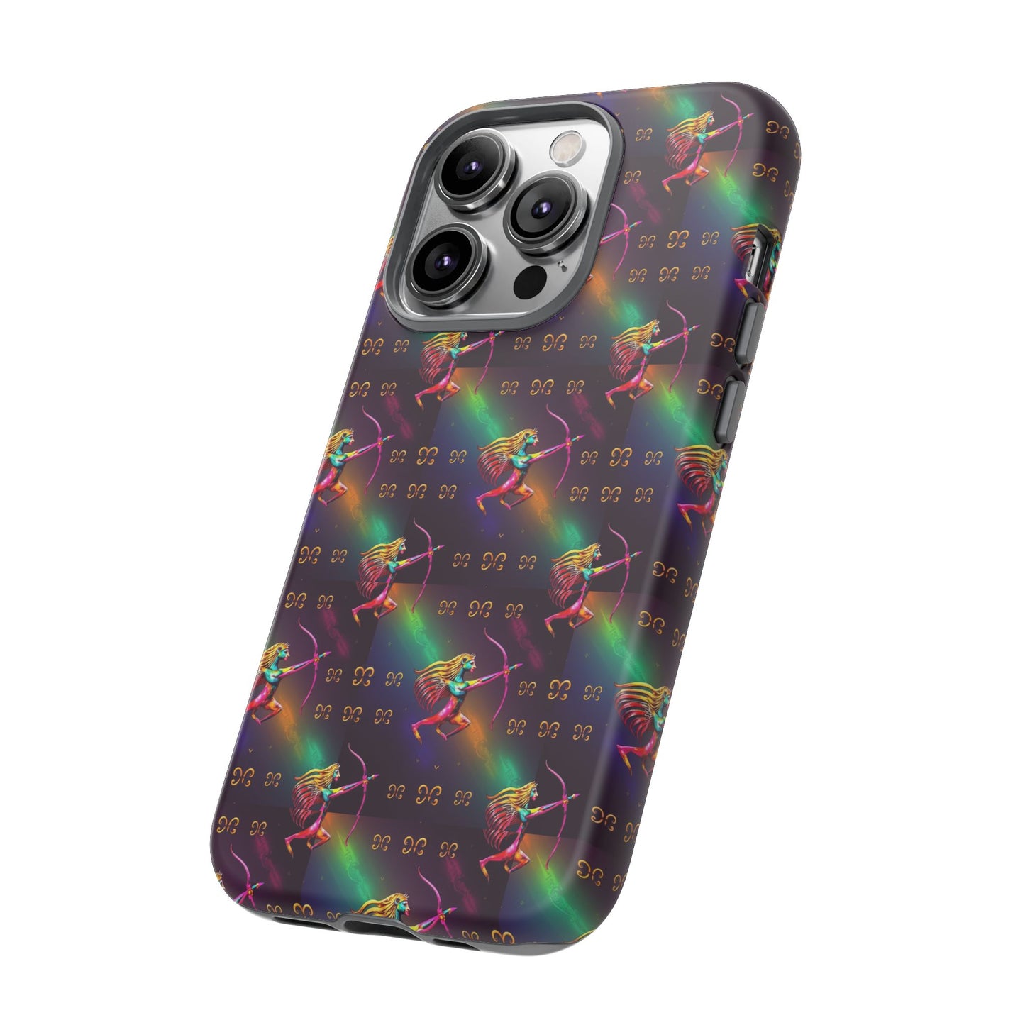Tough Cases, Sagittarius, Zodiac v1, Metal Pattern