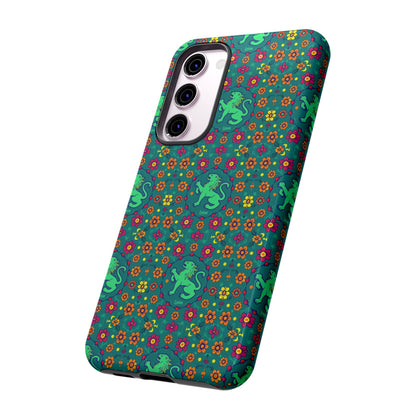 Tough Cases, Leo, Zodiac v3, Flower Pattern