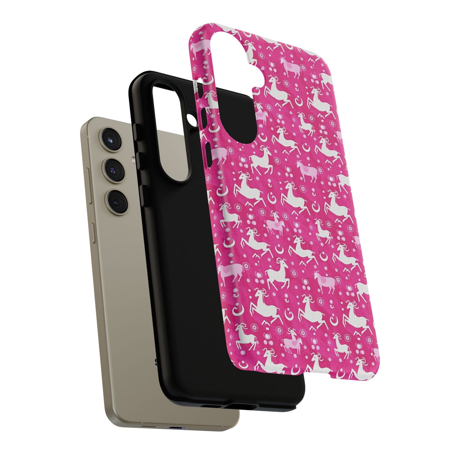 Tough Cases, Capricorn, Zodiac v1, Bubble Pattern