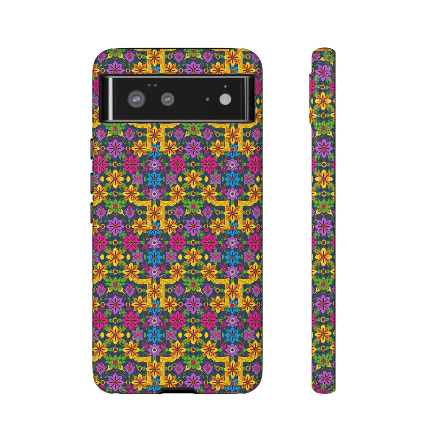 Tough Cases, Gemini, Zodiac v3, Flower Pattern