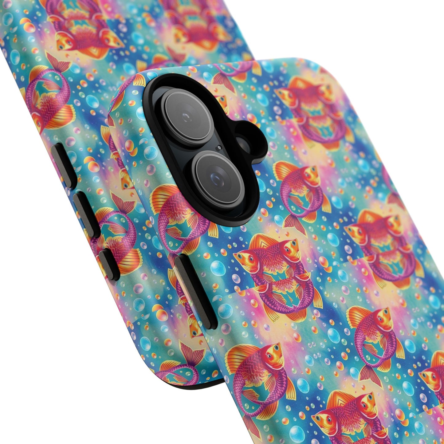 Tough Cases, Pisces, Zodiac v1, Bubble Pattern