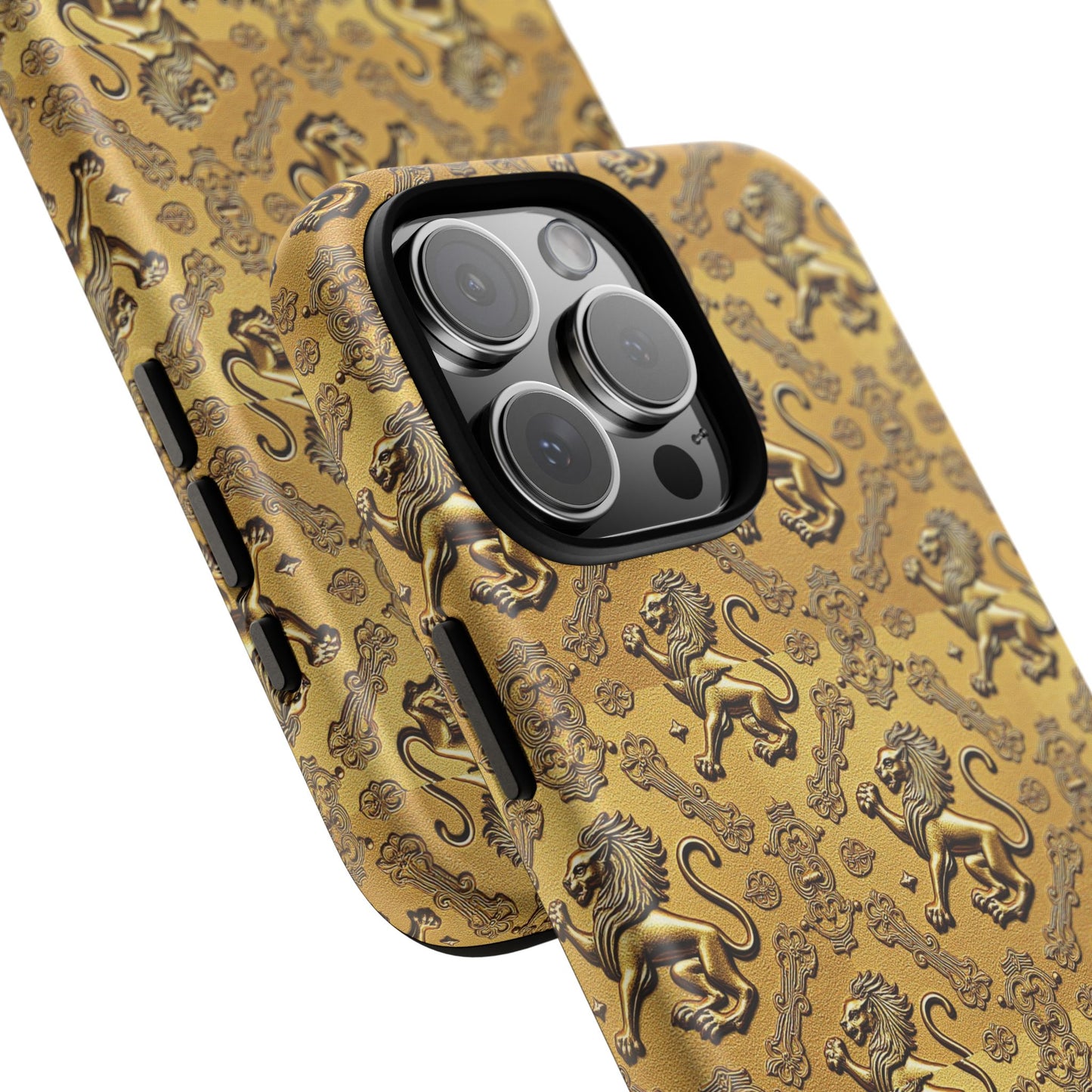 Tough Cases, Leo, Zodiac, Metal Pattern