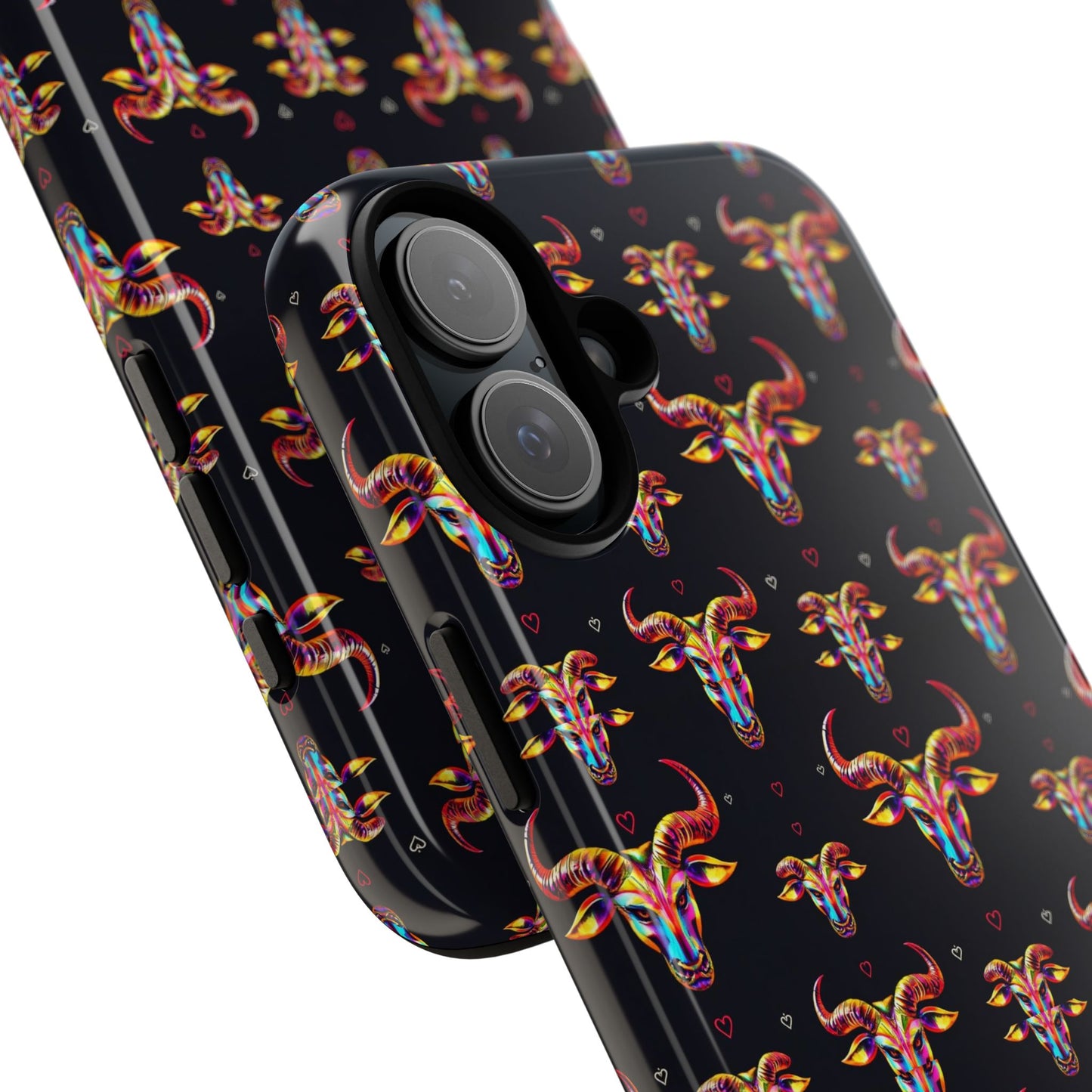 Tough Cases, Taurus, Zodiac, Metal Pattern