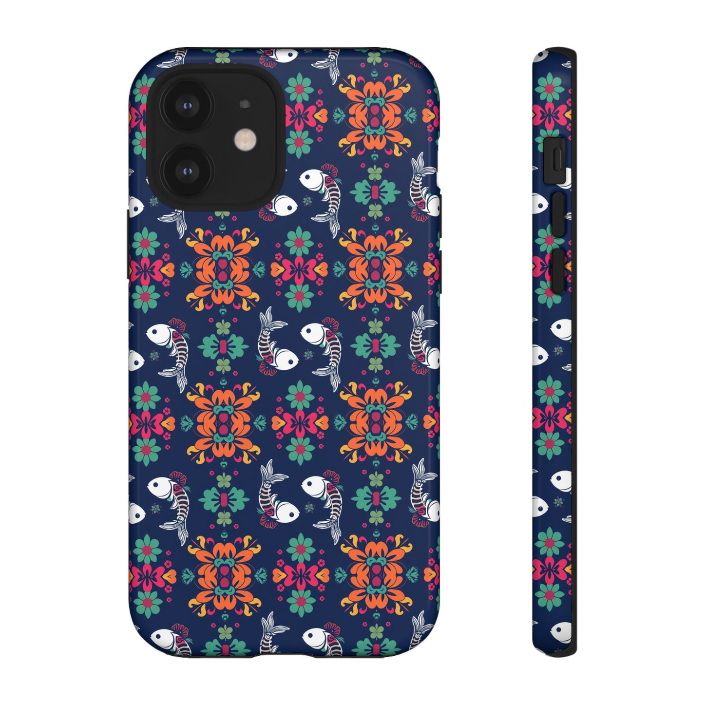 Tough Cases, Pisces, Zodiac, Flower Pattern
