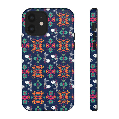 Tough Cases, Pisces, Zodiac, Flower Pattern