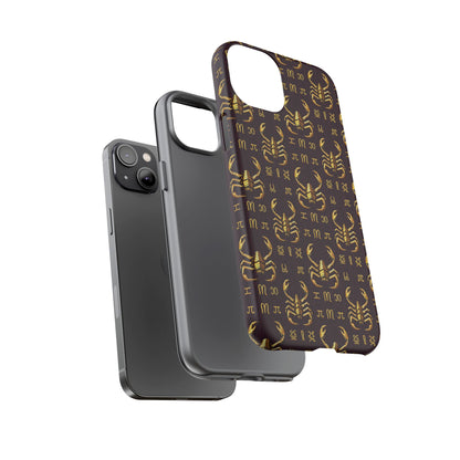 Tough Cases, Scorpio, Zodiac v2, Metal Pattern
