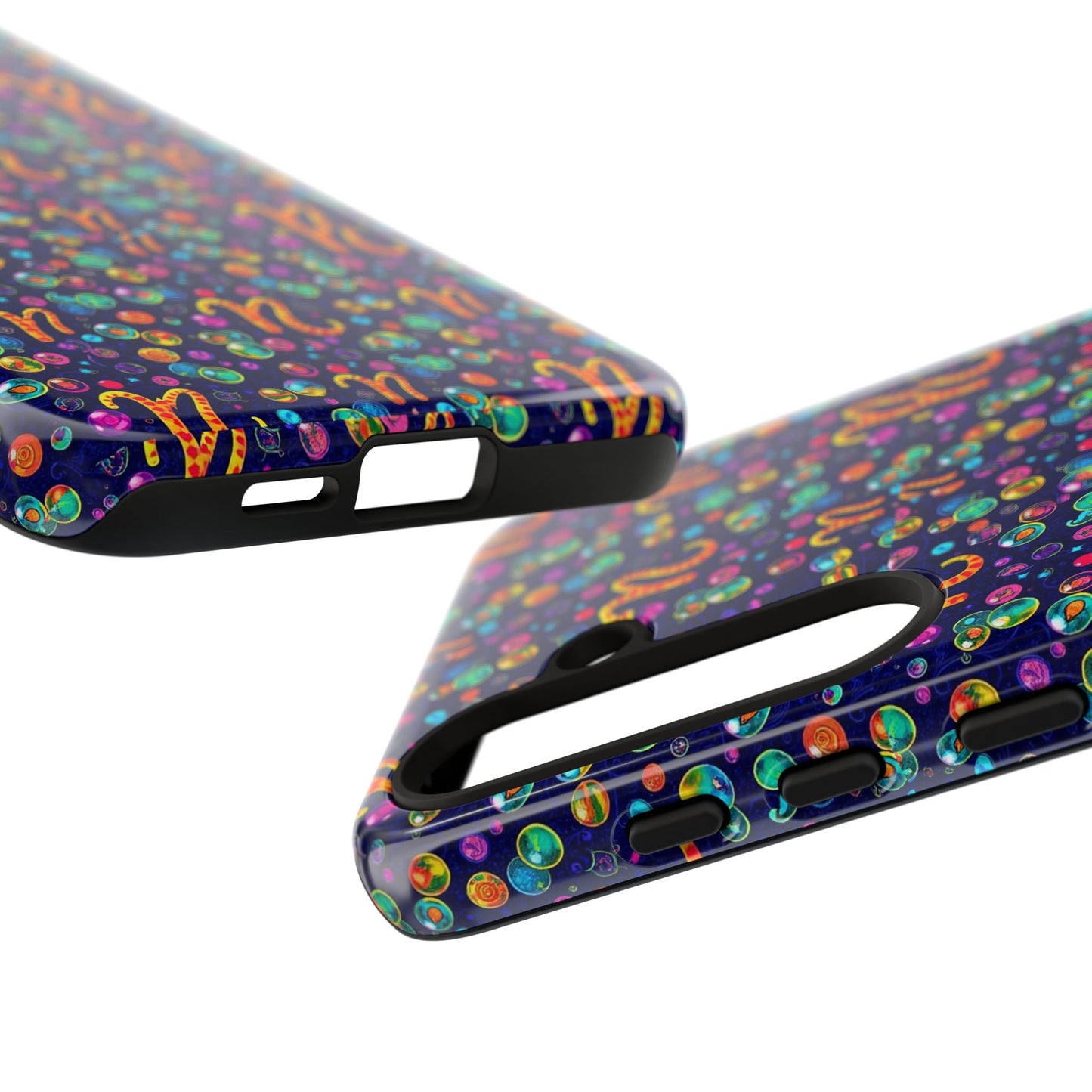 Tough Cases, Aquarius, Zodiac, Bubble Pattern