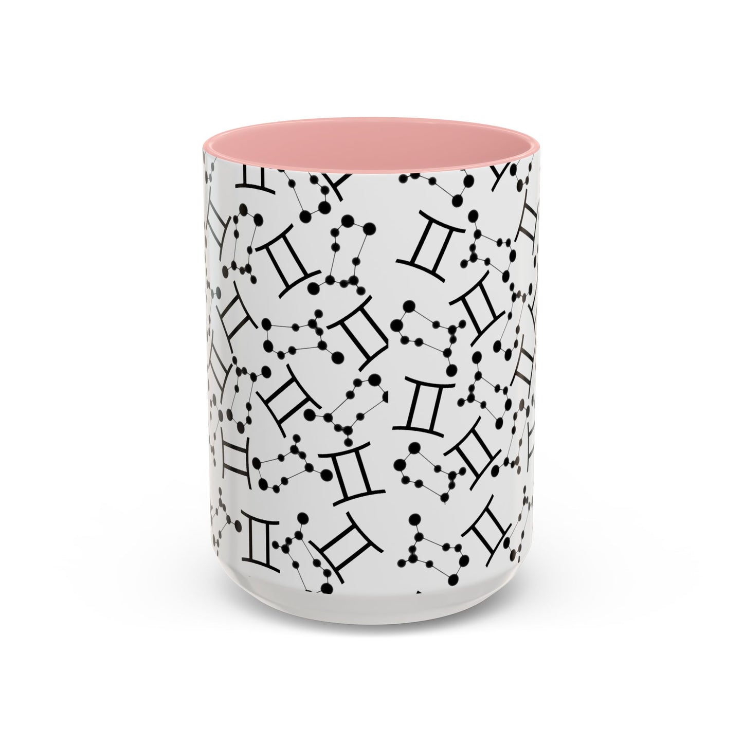 Accent Coffee Mug with the Gemini sign (11, 15oz)