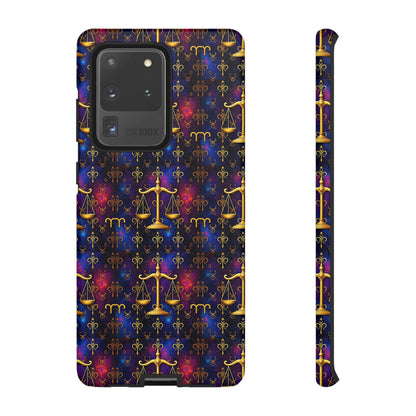 Tough Cases, Libra, Zodiac v2, Metal Pattern