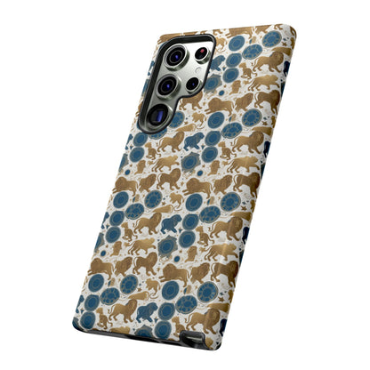 Tough Cases, Leo, Zodiac v2, Metal Pattern