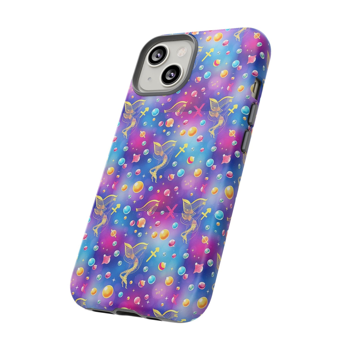 Tough Cases, Sagittarius, Zodiac v3, Bubble Pattern