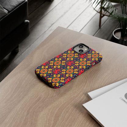 Tough Cases, Virgo, Zodiac v2, Flower Pattern