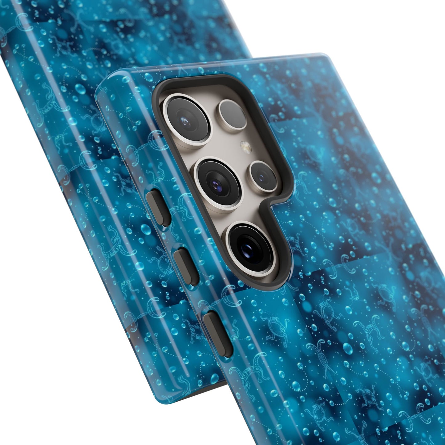 Tough Cases, Aquarius, Zodiac v3, Bubble Pattern