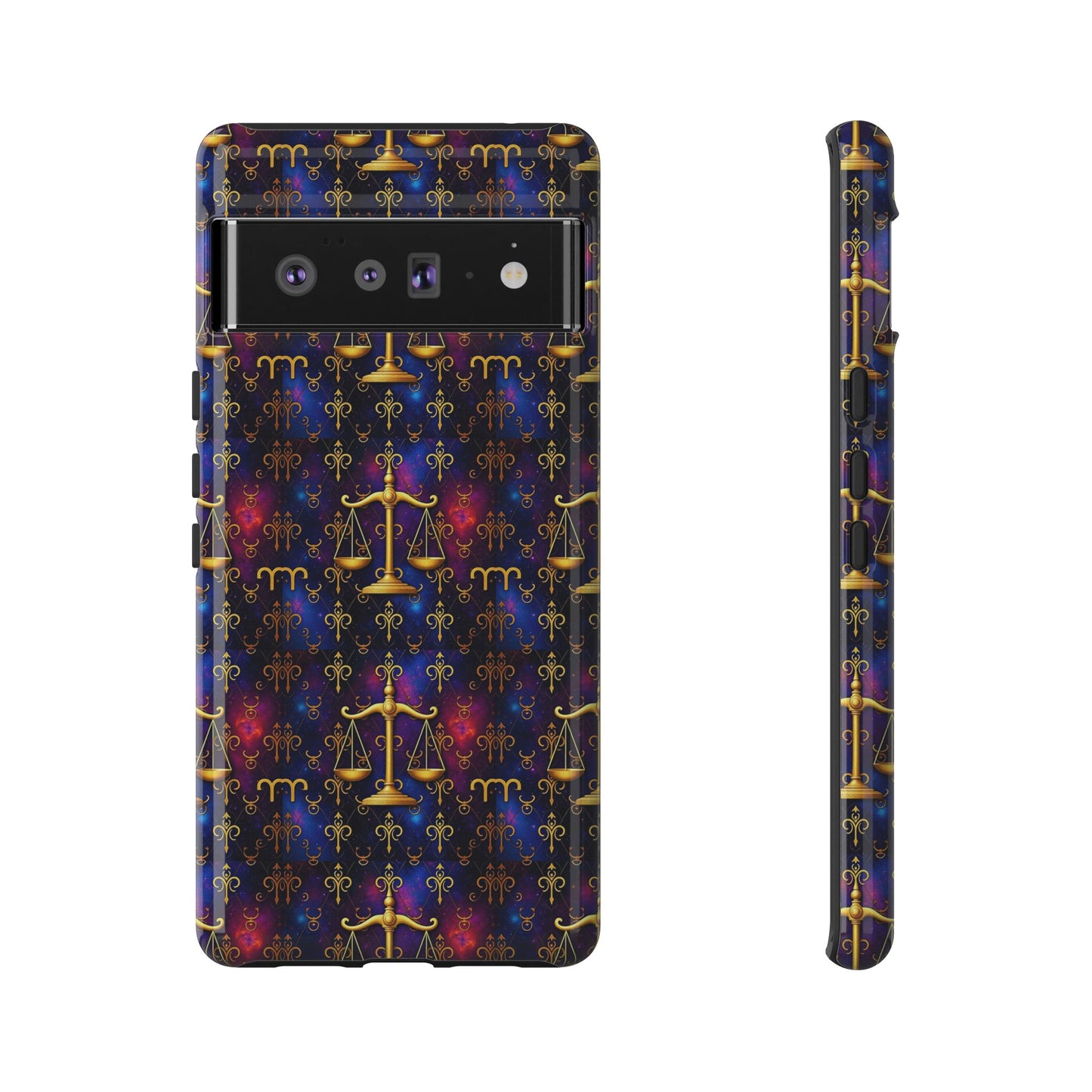 Tough Cases, Libra, Zodiac v2, Metal Pattern