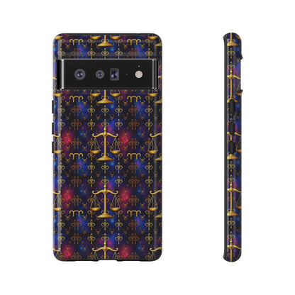Tough Cases, Libra, Zodiac v2, Metal Pattern