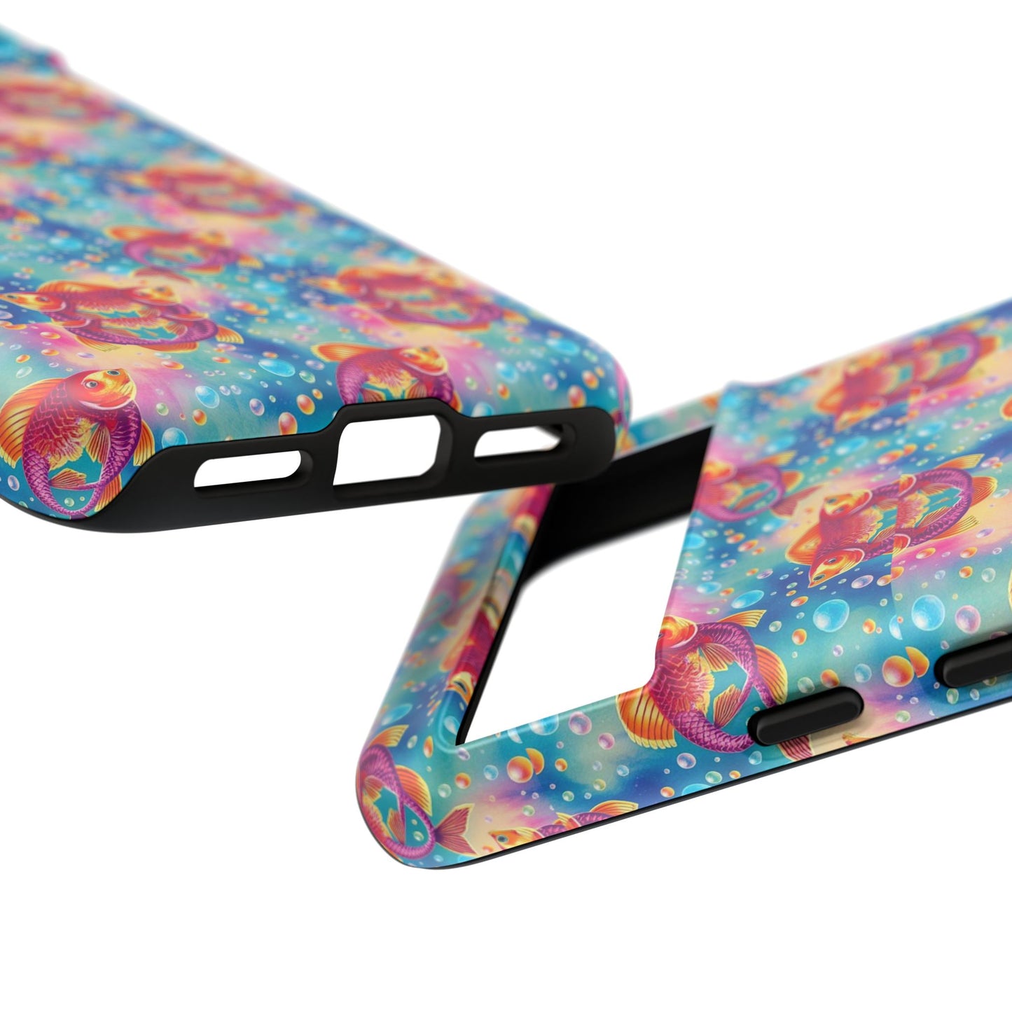 Tough Cases, Pisces, Zodiac v1, Bubble Pattern