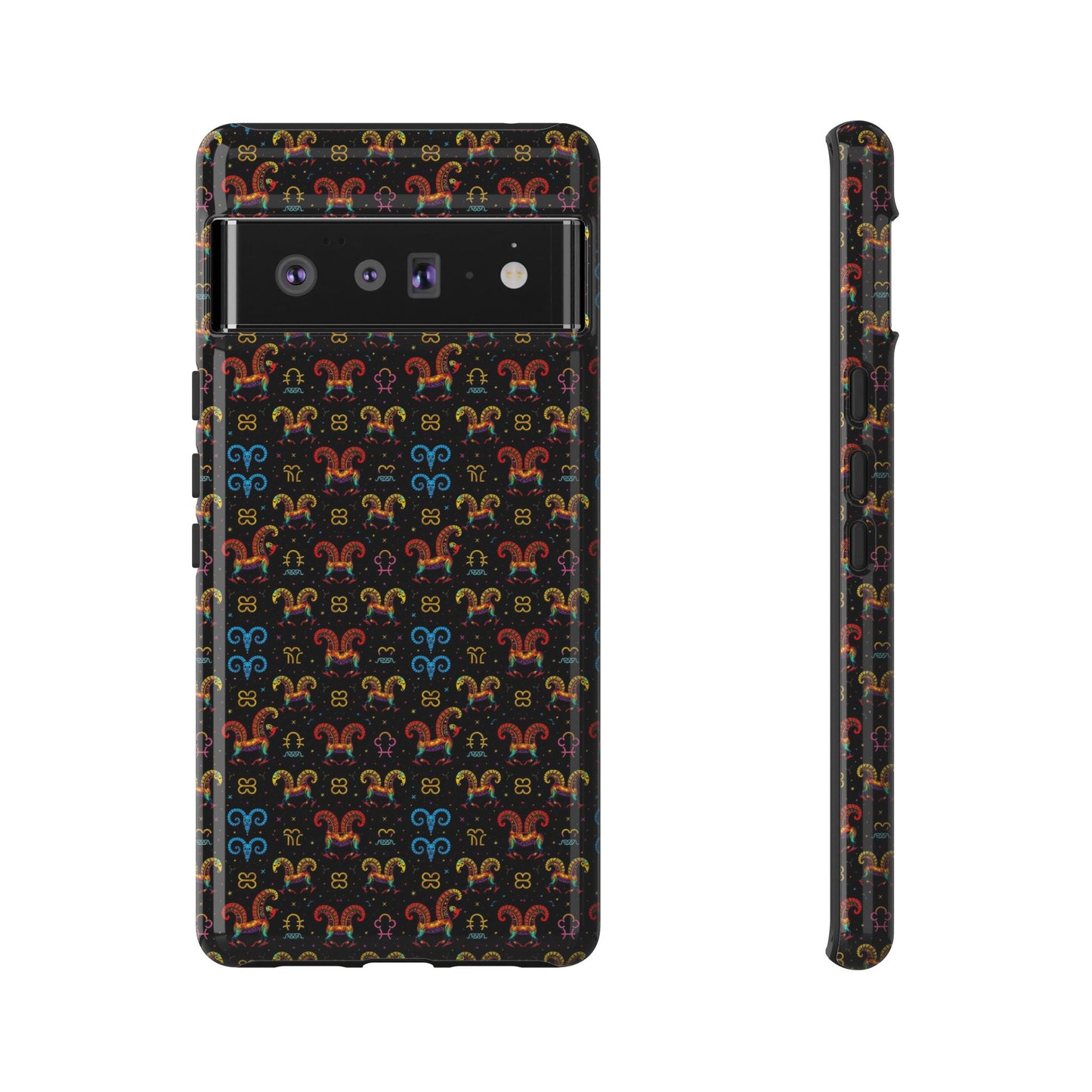Tough Cases, Aries, Zodiac v1, Metal Pattern