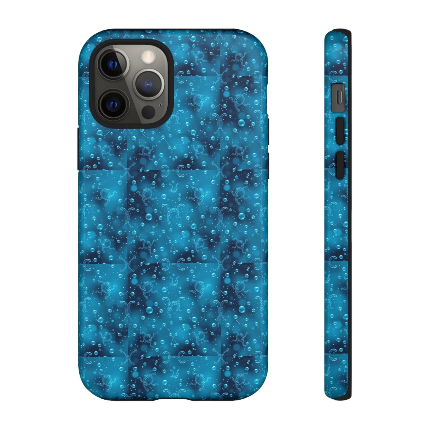 Tough Cases, Aquarius, Zodiac v3, Bubble Pattern