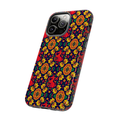 Tough Cases, Virgo, Zodiac v2, Flower Pattern