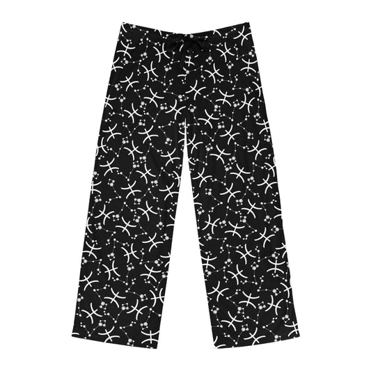 Men's Zodiac Pajama Pants (AOP) Pisces Zodiac Sign