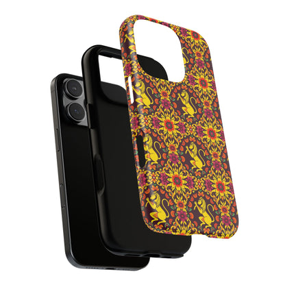 Tough Cases, Virgo, Zodiac v1, Flower Pattern