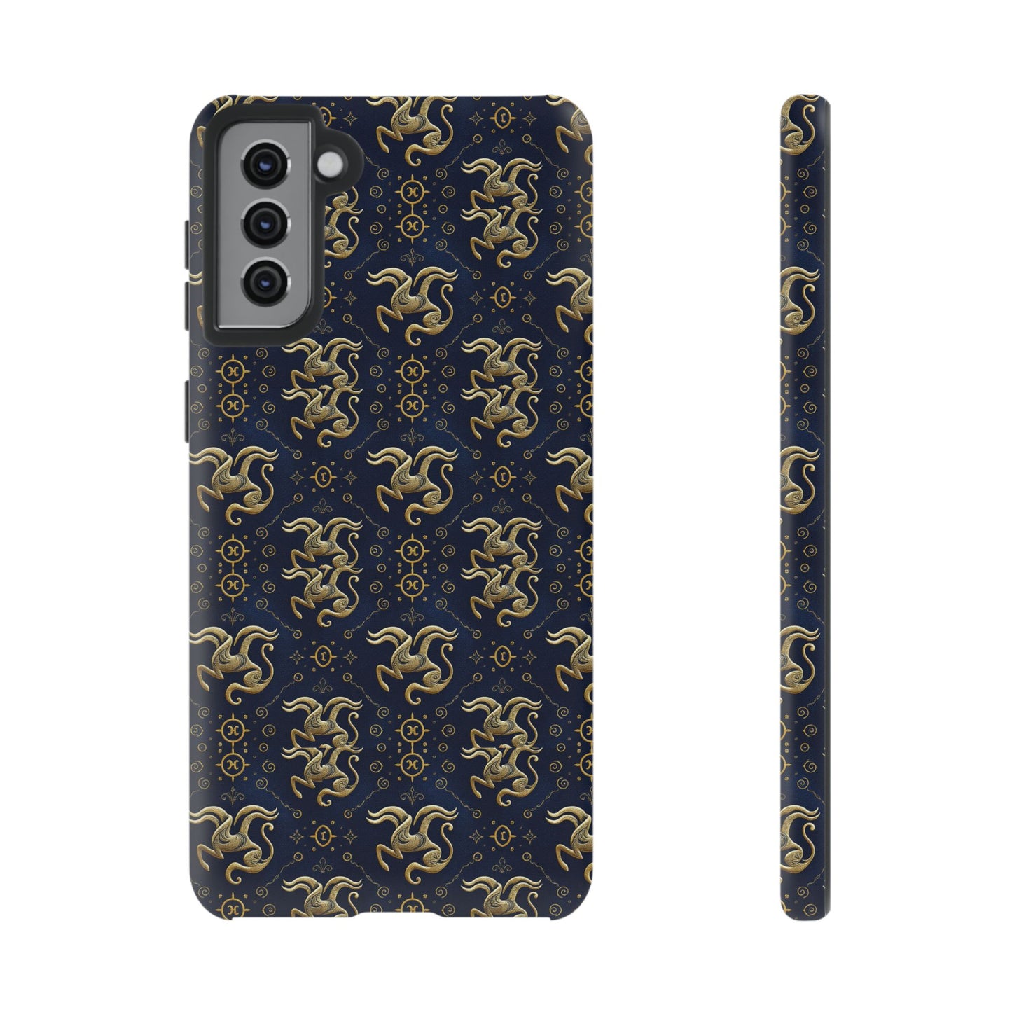 Tough Cases, Aquarius, Zodiac v2, Metal Pattern