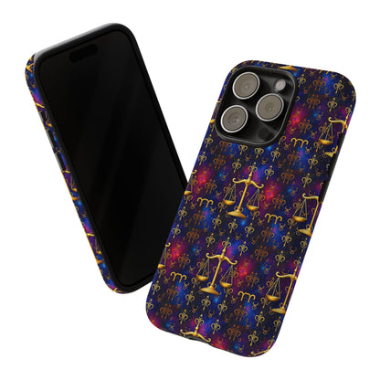 Tough Cases, Libra, Zodiac v2, Metal Pattern