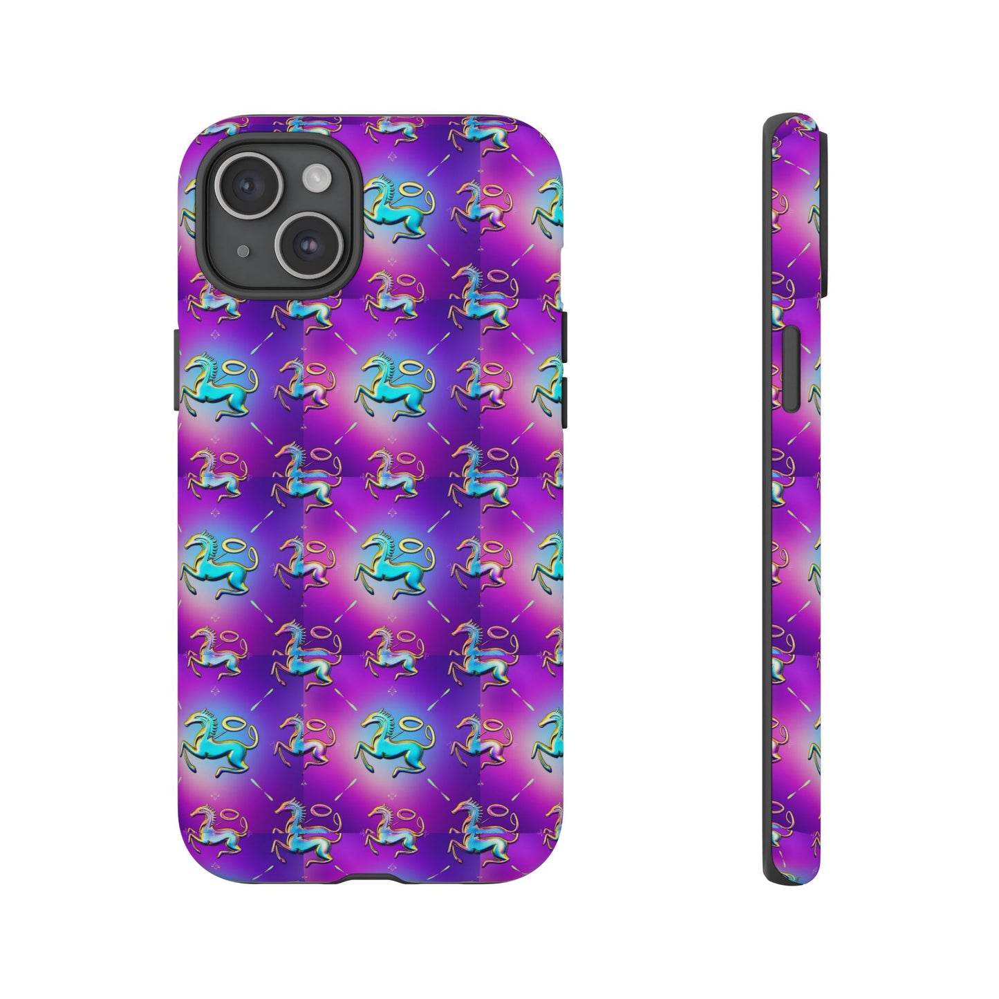 Tough Cases, Aquarius, Zodiac, Metal Pattern