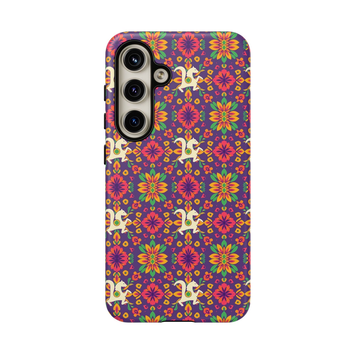 Tough Cases, Aquarius, Zodiac v1, Flower Pattern