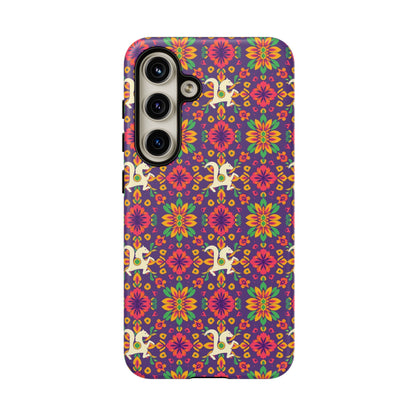 Tough Cases, Aquarius, Zodiac v1, Flower Pattern