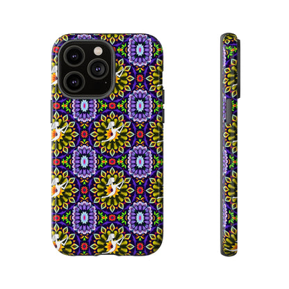 Tough Cases, Sagittarius, Zodiac v1, Flower Pattern