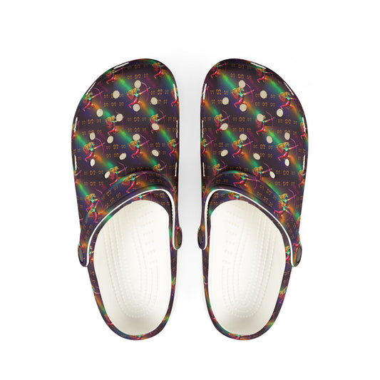 EVA Foam Rubber Shoes, (AOP), Sagittarius, Zodiac v1, Pattern