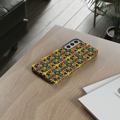 Tough Cases, Libra, Zodiac v3, Flower Pattern
