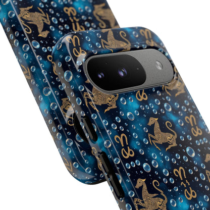 Tough Cases, Capricorn, Zodiac, Bubble Pattern