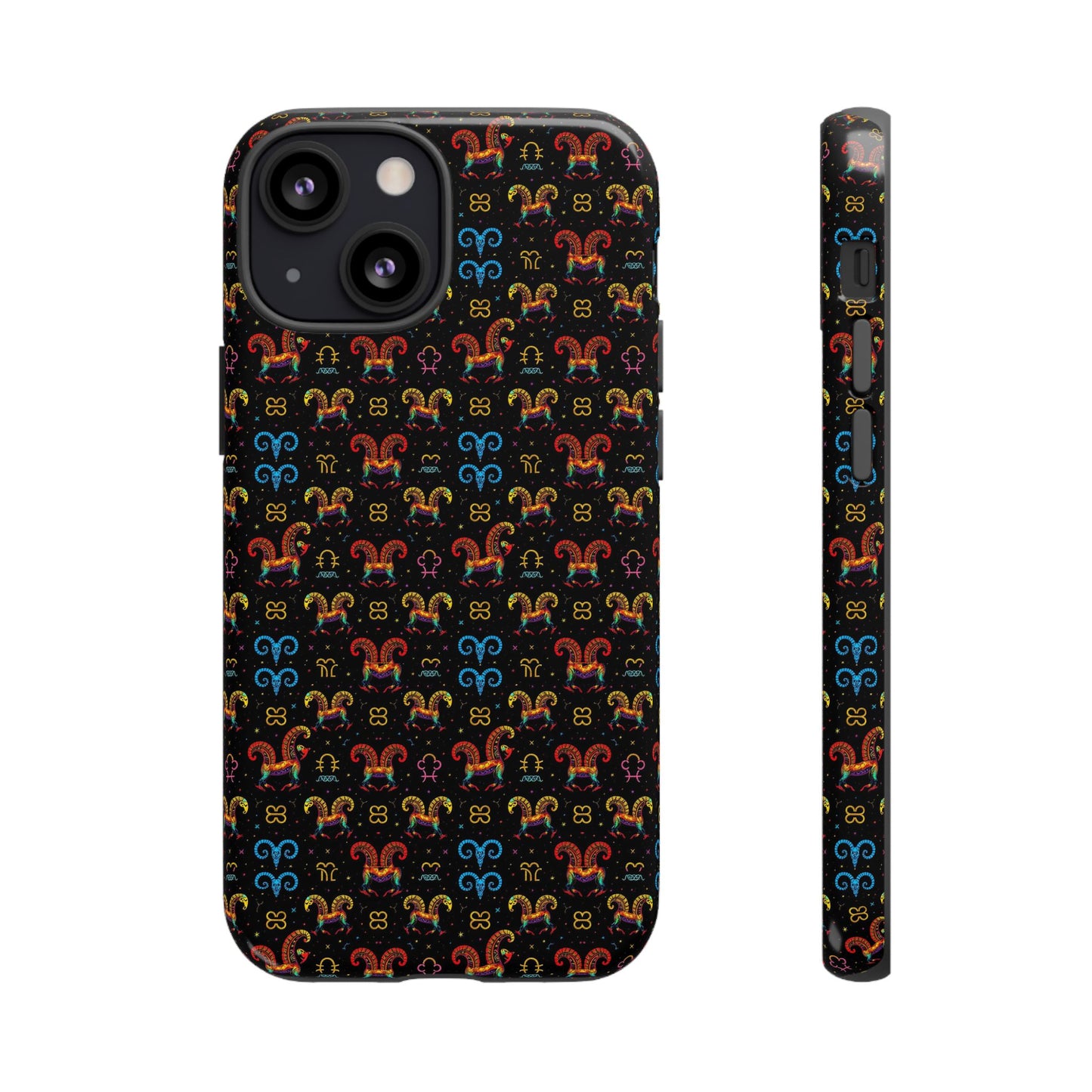 Tough Cases, Aries, Zodiac v1, Metal Pattern