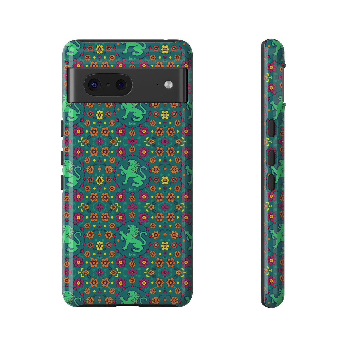 Tough Cases, Leo, Zodiac v3, Flower Pattern