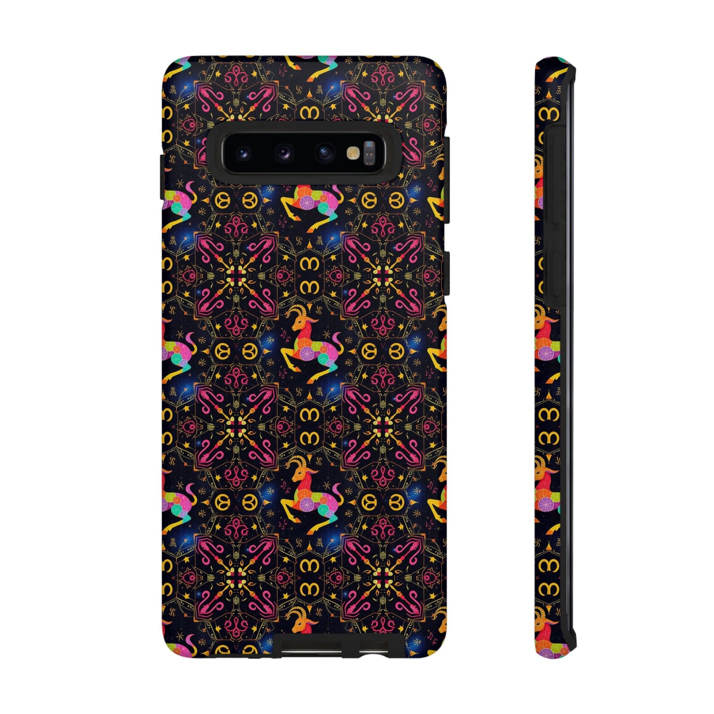 Tough Cases, Capricorn, Zodiac v2, Metal Pattern